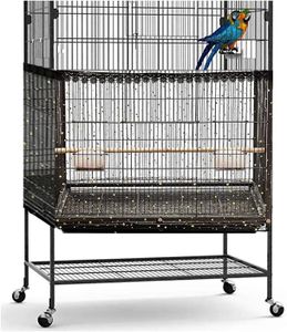 VOLIÈRE - CAGE OISEAU Filet Voliere - Ajustable Protection Cage Oiseaux 
