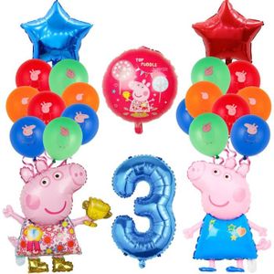 Decoration Anniversaire Pig 2 Ans Fille, Pepp Pig Enfant Ballons Anniv Deco,  Peppa Pig Décoration De Fête D'Anniversaire, De[w7685] - Cdiscount Maison