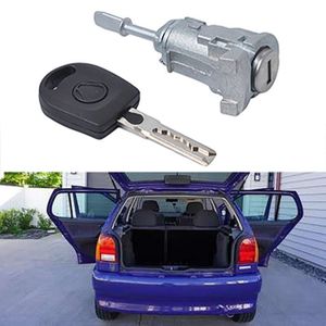 VW POLO 9N 2001-2009 Coffre Poignée de porte avec serrure cylindre et 2X Keyes