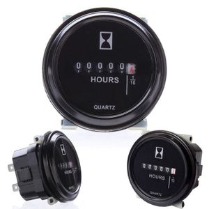 016B-BU Compteur d'heures sans fil numérique Runleader,opération de vibration pour chariot de golf,tracteur,générateur,compresseur,tronçonneuse,moto,moto 
