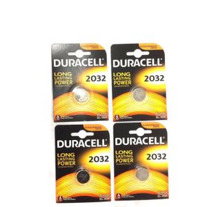 PILES Pack de 4 Piles Duracell CR2032-DL2032 Batterie Li