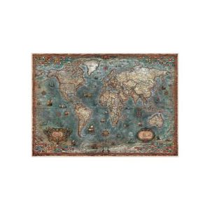 PUZZLE Puzzle adulte - Educa - Carte du monde antique - 8000 pièces - Collection Planisphere