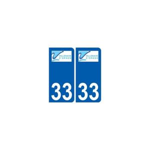 33 Villenave D Ornon Logo Ville Autocollant Plaque Stickers Angles Arrondis Arrondis Achat Vente Decoration Vehicule 33 Villenave D Ornon Logo Cdiscount