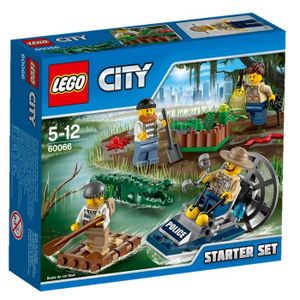 ASSEMBLAGE CONSTRUCTION LEGO® City 60066 Démarrage de la Police des Marais