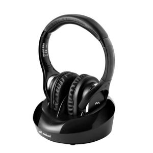 MELICONI 497313 Casque TV HP 600 PRO sans fil - Noir MELICONI 497313 Casque TV HP 600 PRO sans fil - Noir