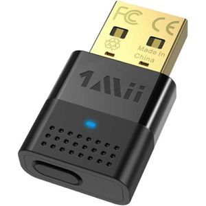 Andven Transmetteur Bluetooth, USB sans Fil Transmetteur De Musique Stéréo,  AptX Faible Latence Adaptateur pour PC, Haut-parleurs, TV, MP3 / MP4