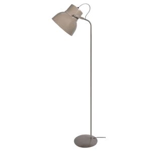 LAMPADAIRE TOSEL Lampadaire liseuse 1 lumières - luminaire intérieur - acier taupe - Style inspiration nordique - H150cm L29cm P29cm