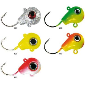 10 x Micro Jig Heads tête ronde Barbelé Taille 1-4 GAMAKATSU Hooks