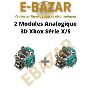 PIÈCE DÉTACHÉE CONSOLE EBAZAR X2 Modules Série X / S Joystick 3D Original