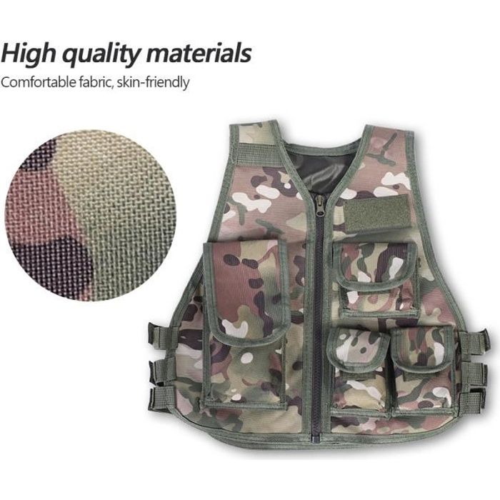 Gilet militaire sales enfant