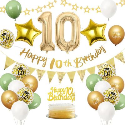 Kit Décoration Anniversaire Décoration Anniversaire 18 Ans - Arche Ballons Bleu Et Or, Bannière, Numéro 18, Kit Complet Kit Décoration Anniversaire Décoration Anniversaire 18 Ans - Arche Ballons Bleu Et Or, Bannière, Numéro 18, Kit Complet