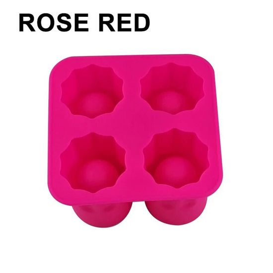 LOUXIFENG Bac à Glaçons En Silicone Avec Couvercle Pour