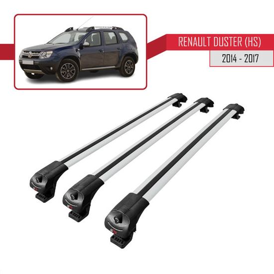 Barres De Toit Pour Dacia Duster 2014-2018 ACE-1 Railing Porte-Bagages