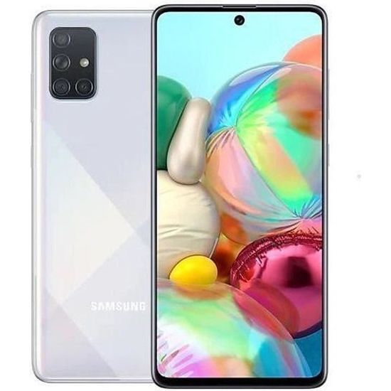Samsung Samsung galaxy a71 6go/128go argent dual sim a715 Smartphone
