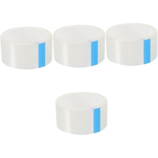 YIKIADA Lot De 3 Rouleaux De Ruban Thermique Pour étiqueteuse - 12 X 40 Mm - Rouge - Autocollant En Papier Vinyle Imperméable - Pour Maison, Bureau, école - 480 Pièces