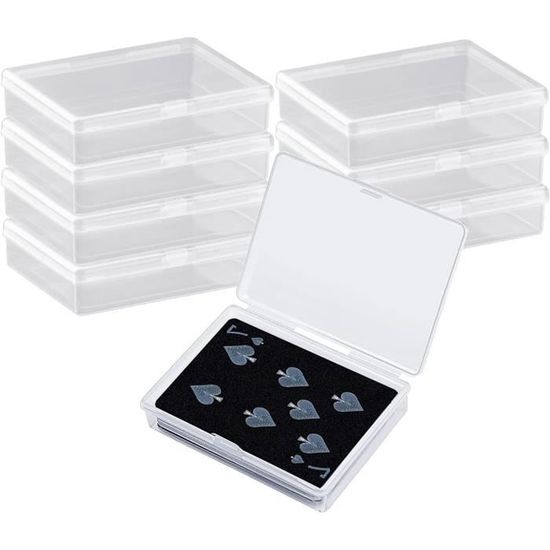 4 Pièces Jeu De Cartes à Jouer Boîte, Boîte De Jeu De Cartes