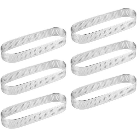 Guowall Cercle à Tarte Anneau à Tarte De PâTisserie, Acier Inoxydable (8cm*6