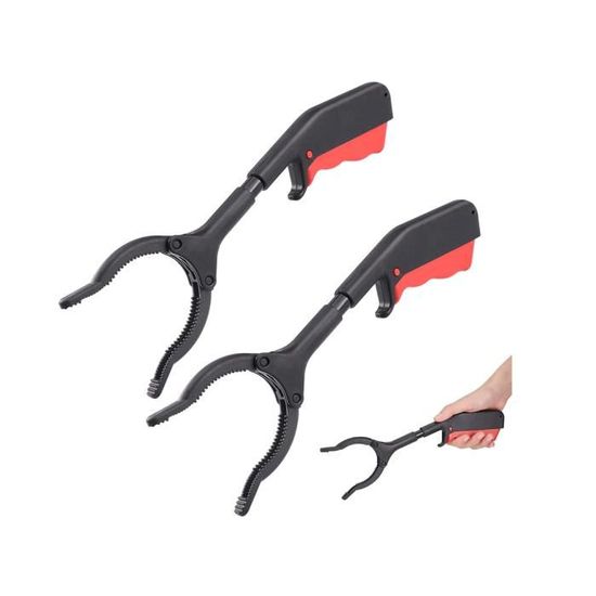 Pince Ramasse-objet Pliable 110cm - Aide Précieuse Pour Personnes âgées Et Mobilité Réduite | Wiseten