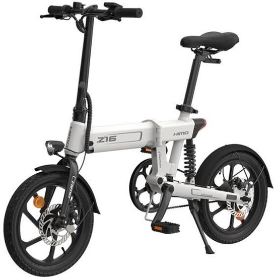 HIMO Z16 pliant électrique assisté vélo cadre en aluminium e-bike 250W moteur puissant cyclomoteur LCD affichage phare blanc