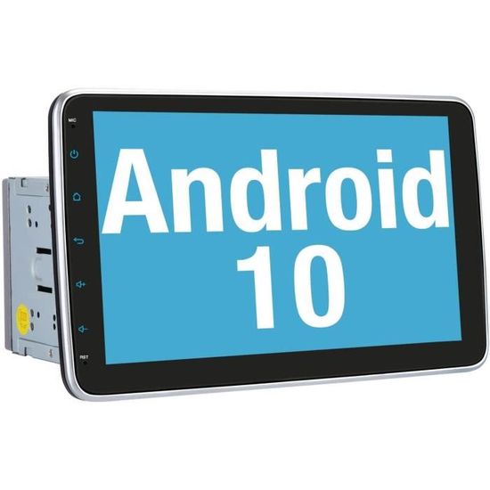 10.1 Pouces Android 10 Autoradio GPS Double Din Navigation de Voiture supporte Bluetooth 5.0 Mirror Link Commande au Volant 3G[43]