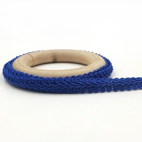 Ruban Tressé Argenté En Forme De S - 35 M De Long, 1 Cm De Large - Pour Couture, Décoration Mariage, Artisanat