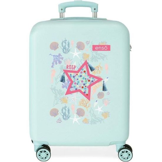 Blue 'S Clues And You Valise De Cabine Bleue 38 X 55 X 20 Cm Rigide Abs Fermeture À Combinaison