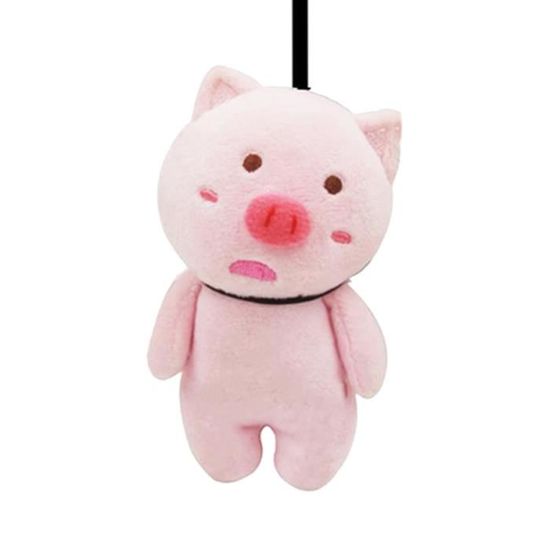 Porte-Clés Mignon Flamant Rose Porte-Clé Boule De Fourrure Pom Pour Sac