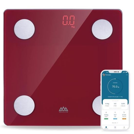 Moniteur De Graisse Corporelle LLOYDS PHARMACY - Portable, Mesure IMC Et Calories