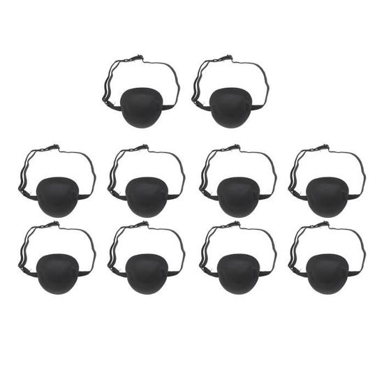 10 Cache-œils Réglables Doux Et élastiques Pour Strabisme Ou Amblyopie - Neuf