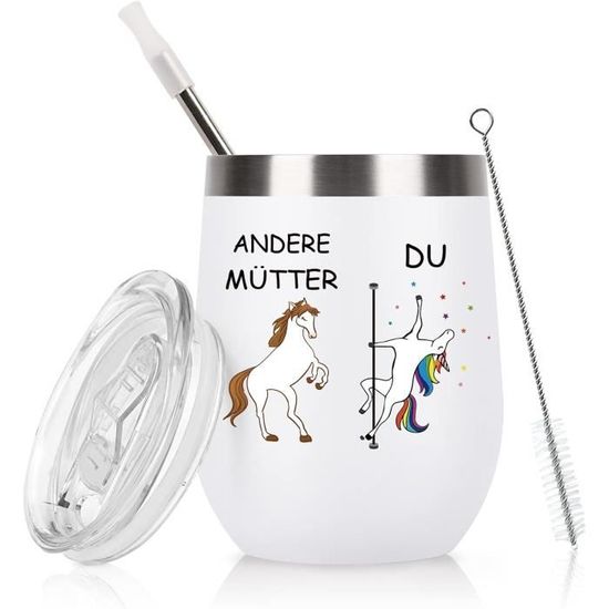 Mug Isotherme « Beste Mama » (Drôle) | Cadeau Pour Maman, Cadeau D'Anniversaire, Cadeau De Noël