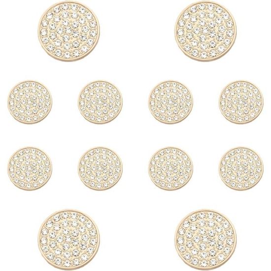 10 Gros Boutons Argent Mercerie Pour Blazer Métal À Coudre Avec Strass 10 Gros Boutons Argent Mercerie Pour Blazer Métal À Coudre Avec Strass