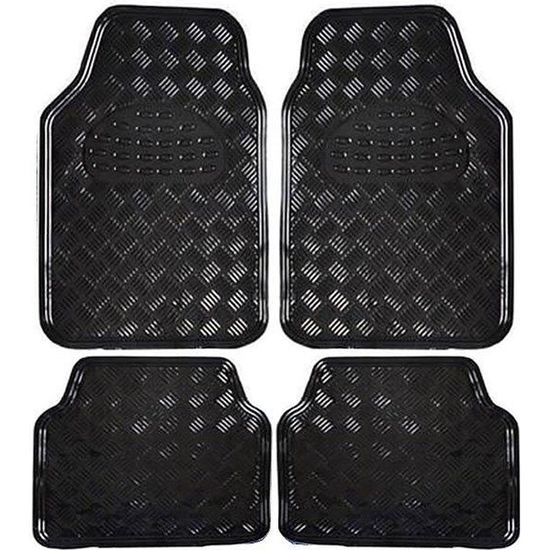 Jeu Complet De Tapis De Voiture Universels Noir Moquette Cactus