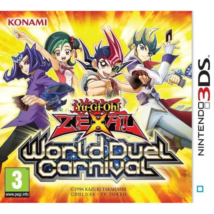 Yu Gi Oh! Zexal World Duel Carnival Jeu 3DS - vue 1
