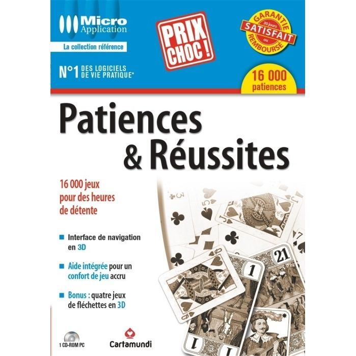 Patiences & Reussites / PC Cd-Rom