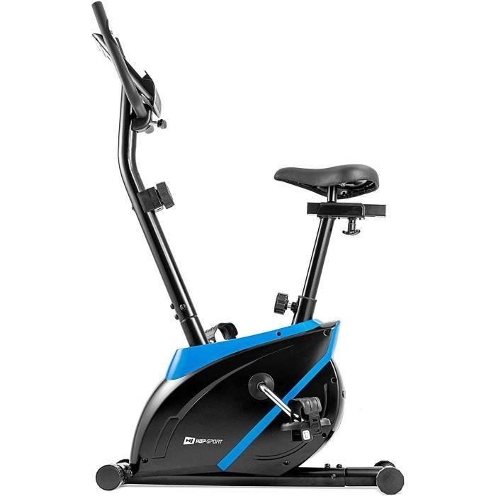 VÉLO D'APPARTEMENT HS-2070 Onyx fitness MAX 120 KG résistance réglable Hop-Sport