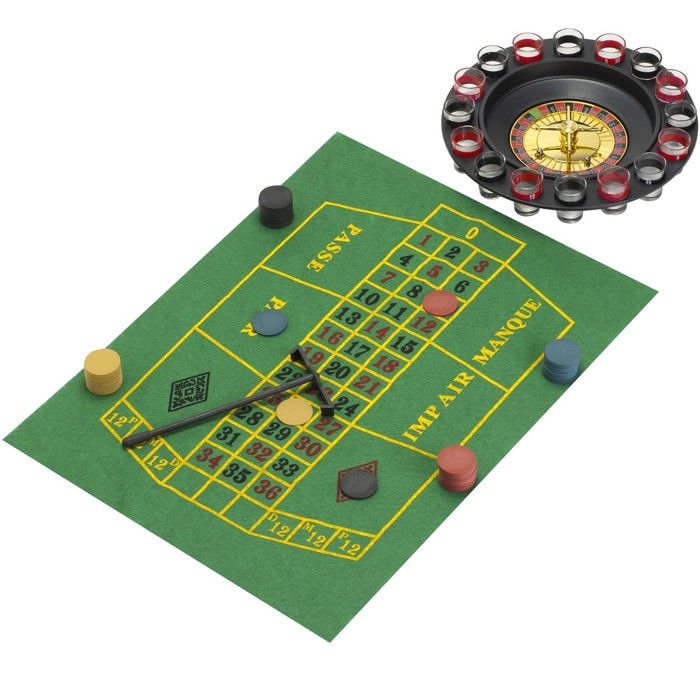 Jeu à boire Roulette Drinking game - H7 x 31 x 31 cm