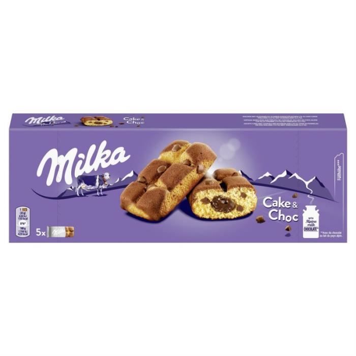 LU MILKA - Lu Cake And Choc 175G - Lot De 4