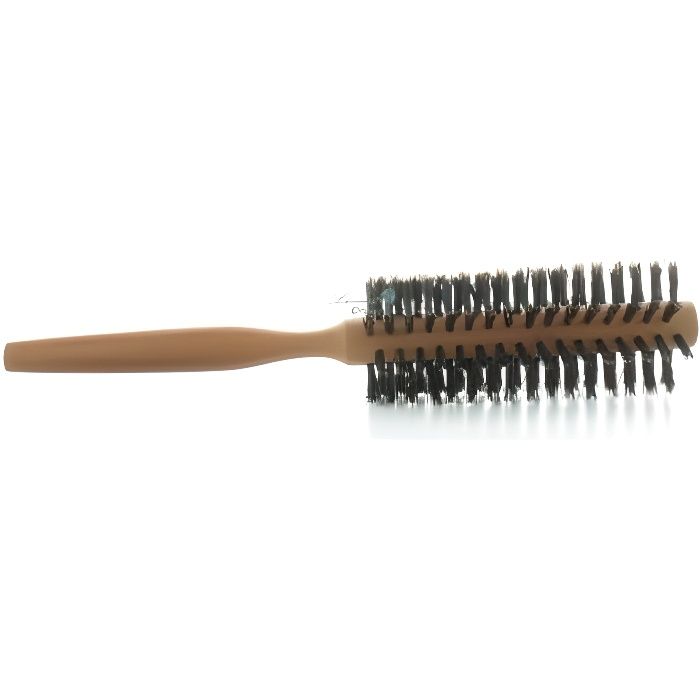 Brosse ronde Poils de Sanglier - 8 rangs 21cm (poils courts)