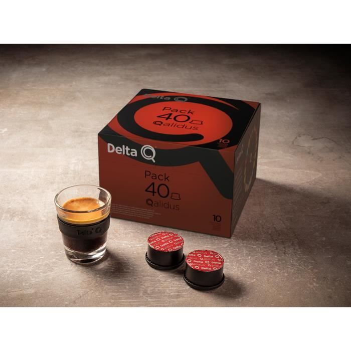 Pack 40 Capsules Qalidus n°10 - Compatible Machines Delta Q