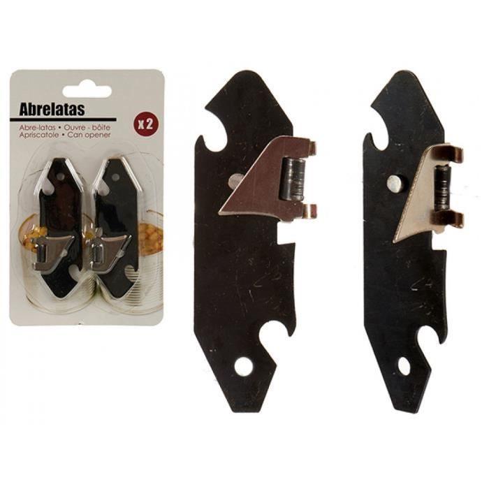 2 X Ouvre Boite Manuel Papillon Métal Décapsuleur Ouvreur Boîtes de Conserve