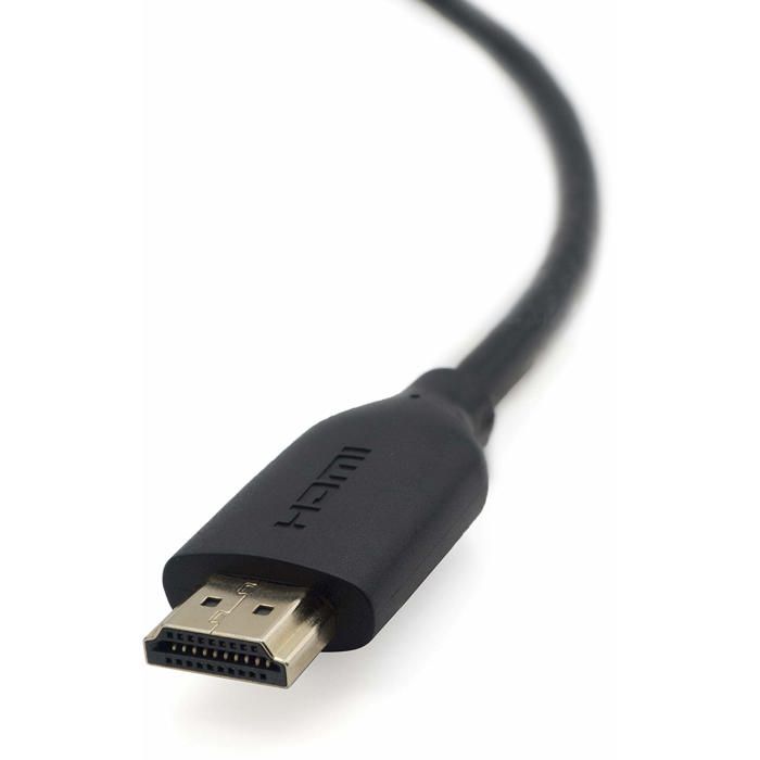 BELKIN Câble HDMI M/M - High Speed W Ethernet - 2 m - Doré noir