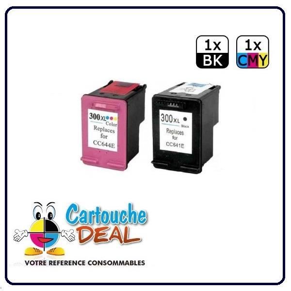 HP Deskjet D2600 D2660 D5560 D5660 F2400 Pack Cartouche générique compatible