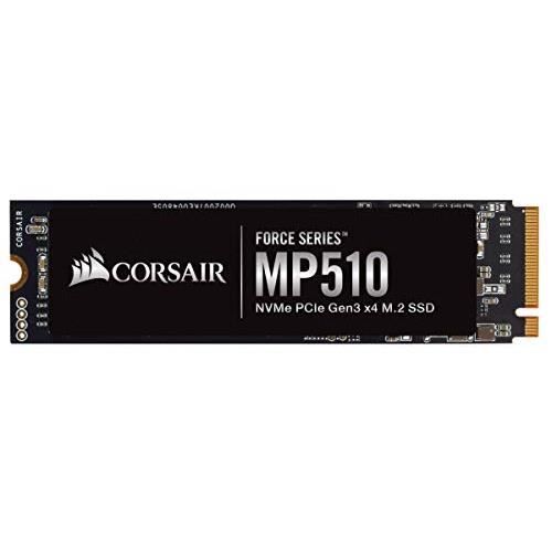 Corsair MP510, Force Series, 480 Go Ultra-Rapides PCIe Gen 3 x4, M.2 NVMe, Disque SSD (Jusqu’à 3 480 Mo-s Le CSSD-F480GBMP510