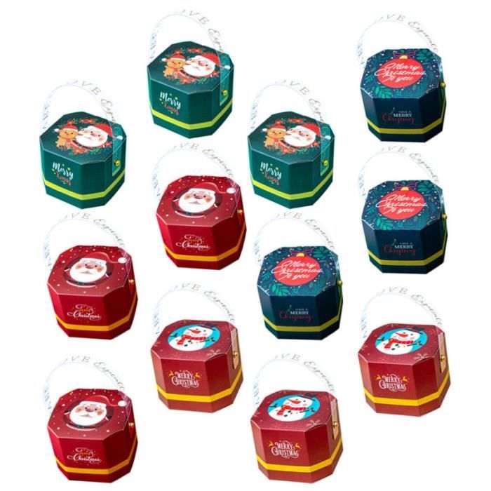 20pcs boîtes de bonbons décoratifs boîtes cadeaux délicates supports cadeaux de bonbons (couleur assortie)