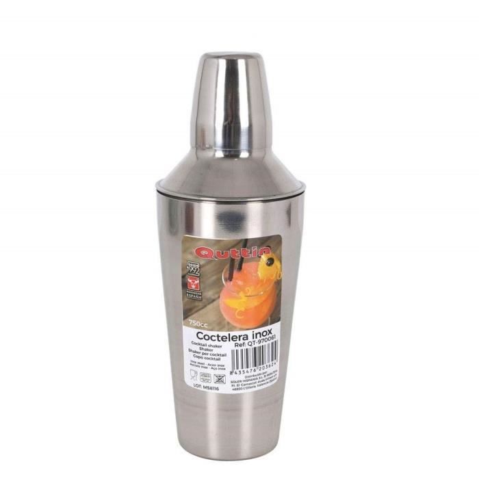 Shaker a cocktail boisson vinaigrette inox GUIZMAX