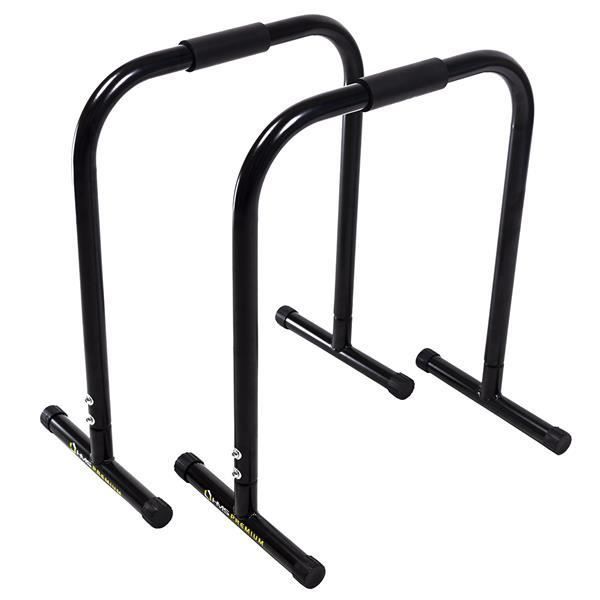 HMSPORT - Barres Crossfit pour pompes dips 2 pcs - Barres professionnelles d'entraînements - Barres Pompes