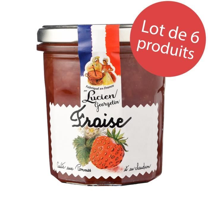 LOT 6 x Préparation de Fraises 320g