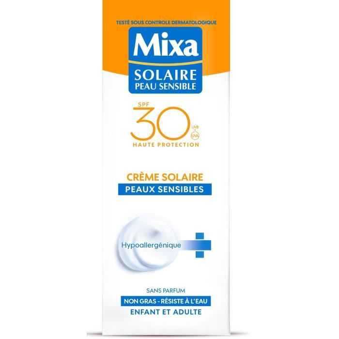 MIXA Crème solaire Peaux Sensibles - SPF 30 - 75 ml