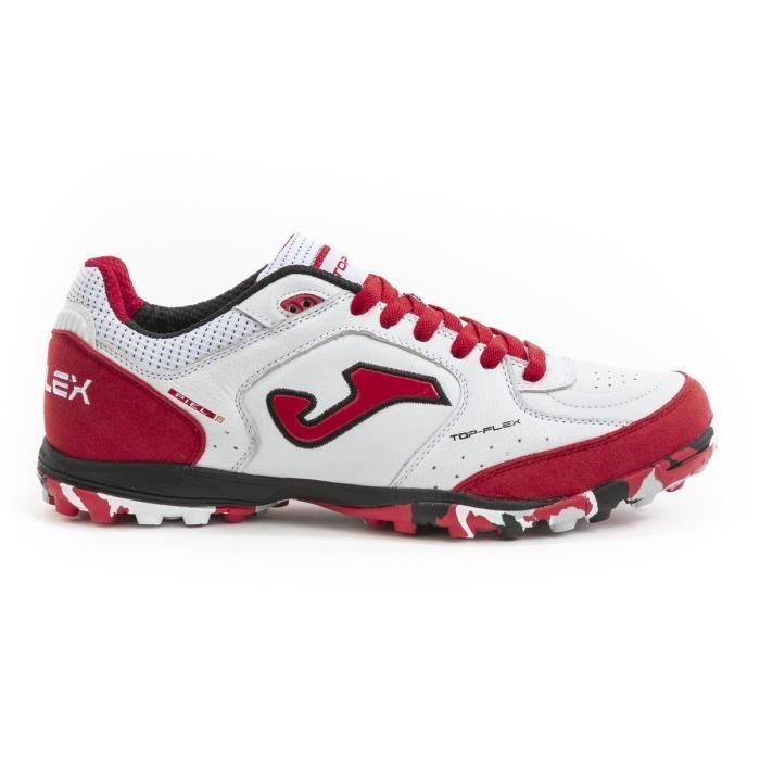 Chaussures de football Joma Top Flex Turf 2022 - blanc/rouge - 44