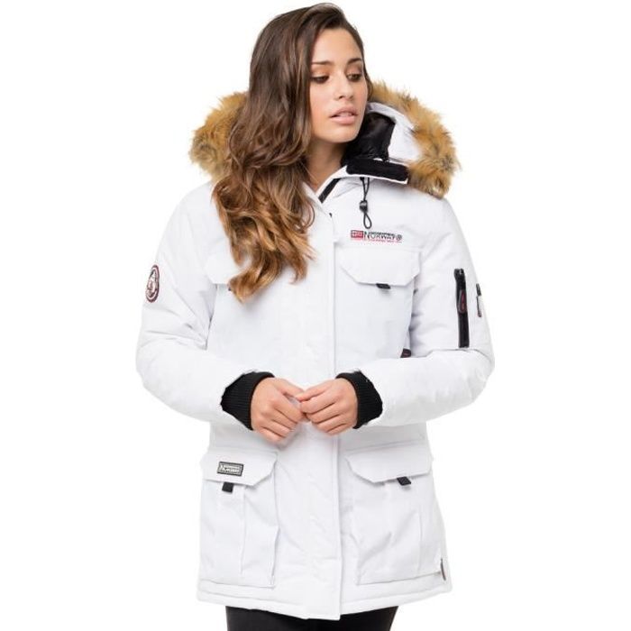 GEOGRAPHICAL NORWAY Doudoune ALPES Blanc - Femme